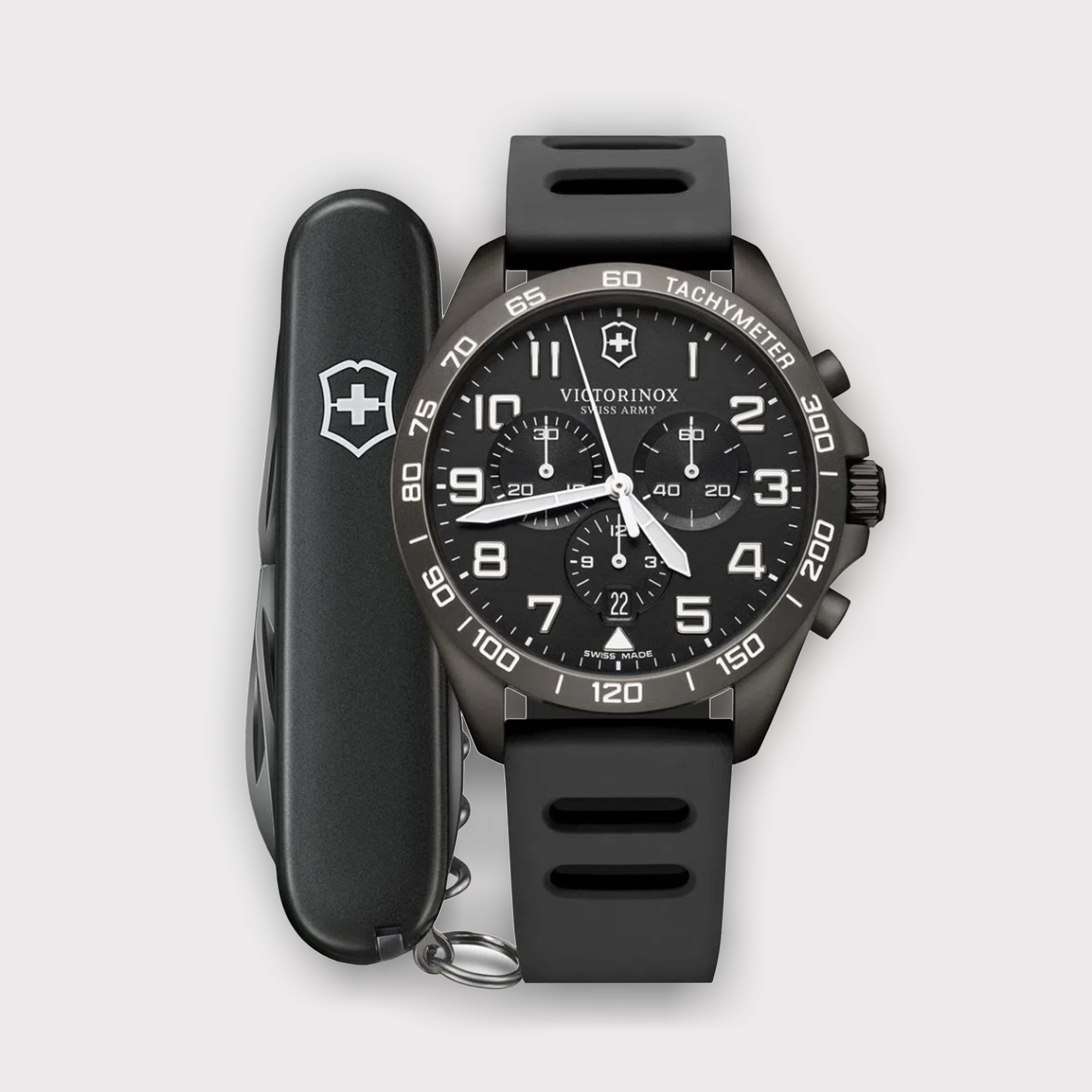 Leia mais sobre o artigo RELÓGIO VICTORINOX EDIÇÃO ESPECIAL COM CANIVETE